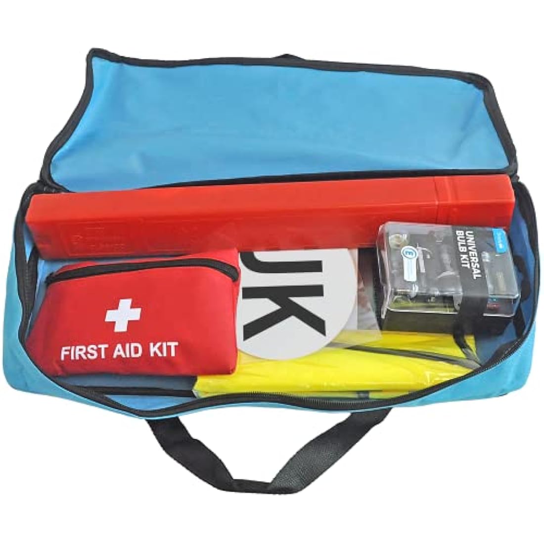 Simply ETK1 Europe Travel Kit – 7 Piece Car Safety Set with Carry Bag