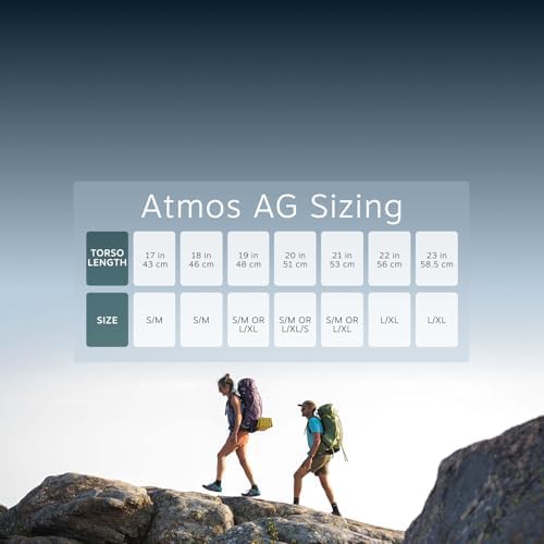 Osprey Atmos AG LT 65 Men's Hiking Backpack – 65L Trekking Pack