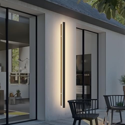 Mikeru 180CM Outdoor Wall Sconce | 60W Linear IP65 LED Garden Light