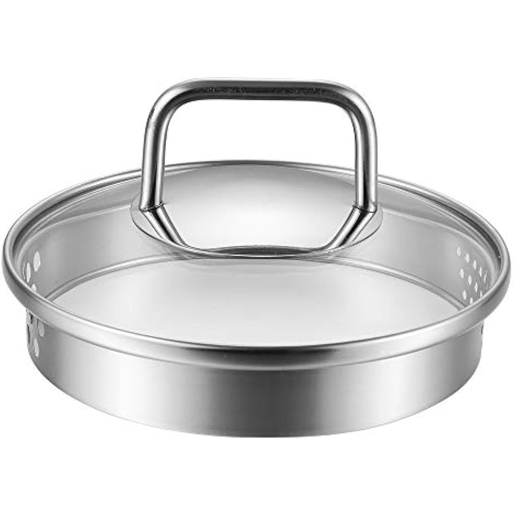 Jalz Jalz 1.5 Quart Stainless Steel Saucepan with Straining Lid