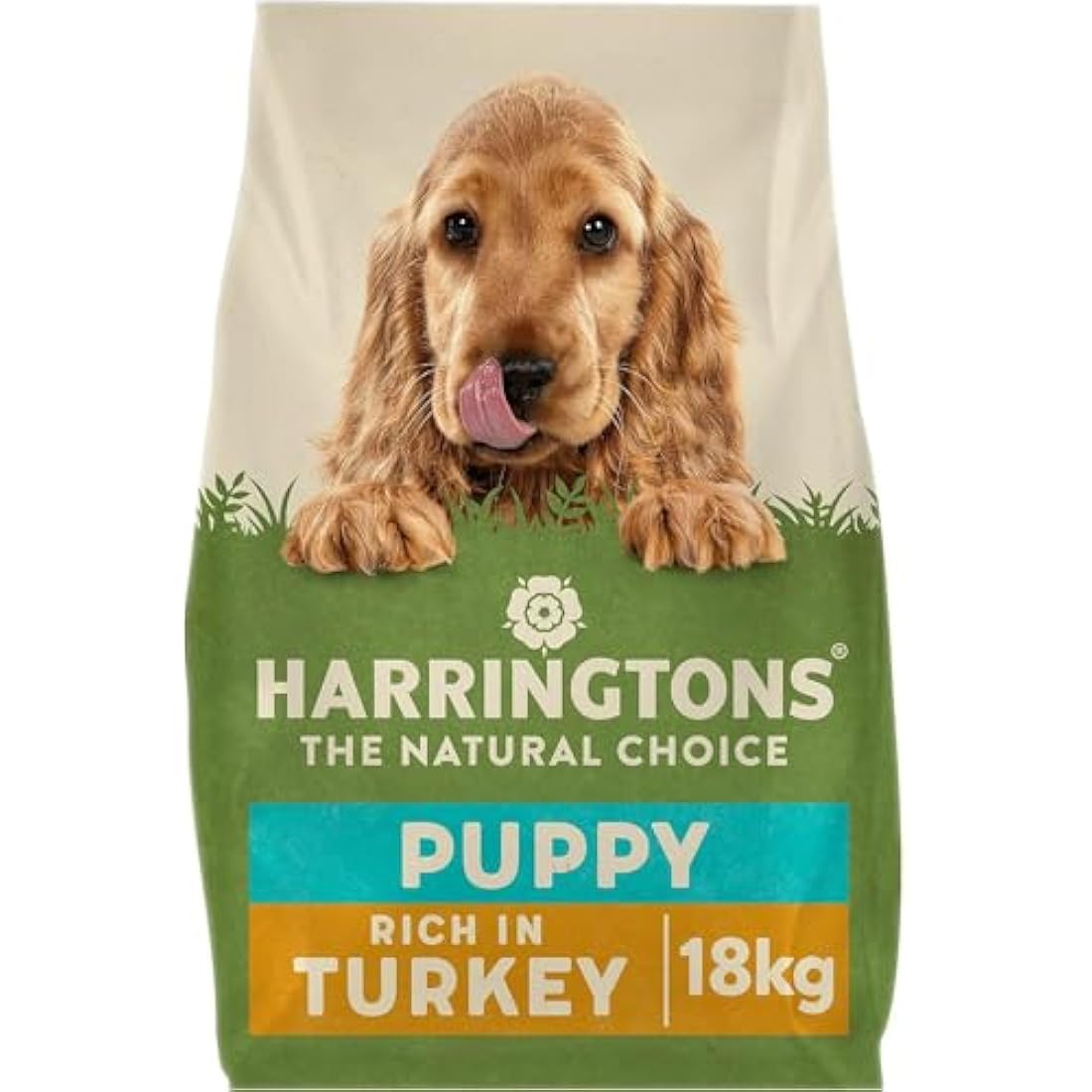 Harringtons Puppy Dry Dog Food – Natural Turkey & Rice Kibble, 18kg