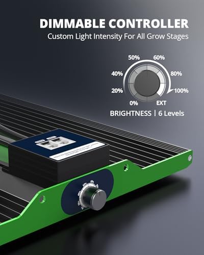 VIPARSPECTRA P2000 LED Grow Light | Dimmable Full Spectrum Daisy Chain