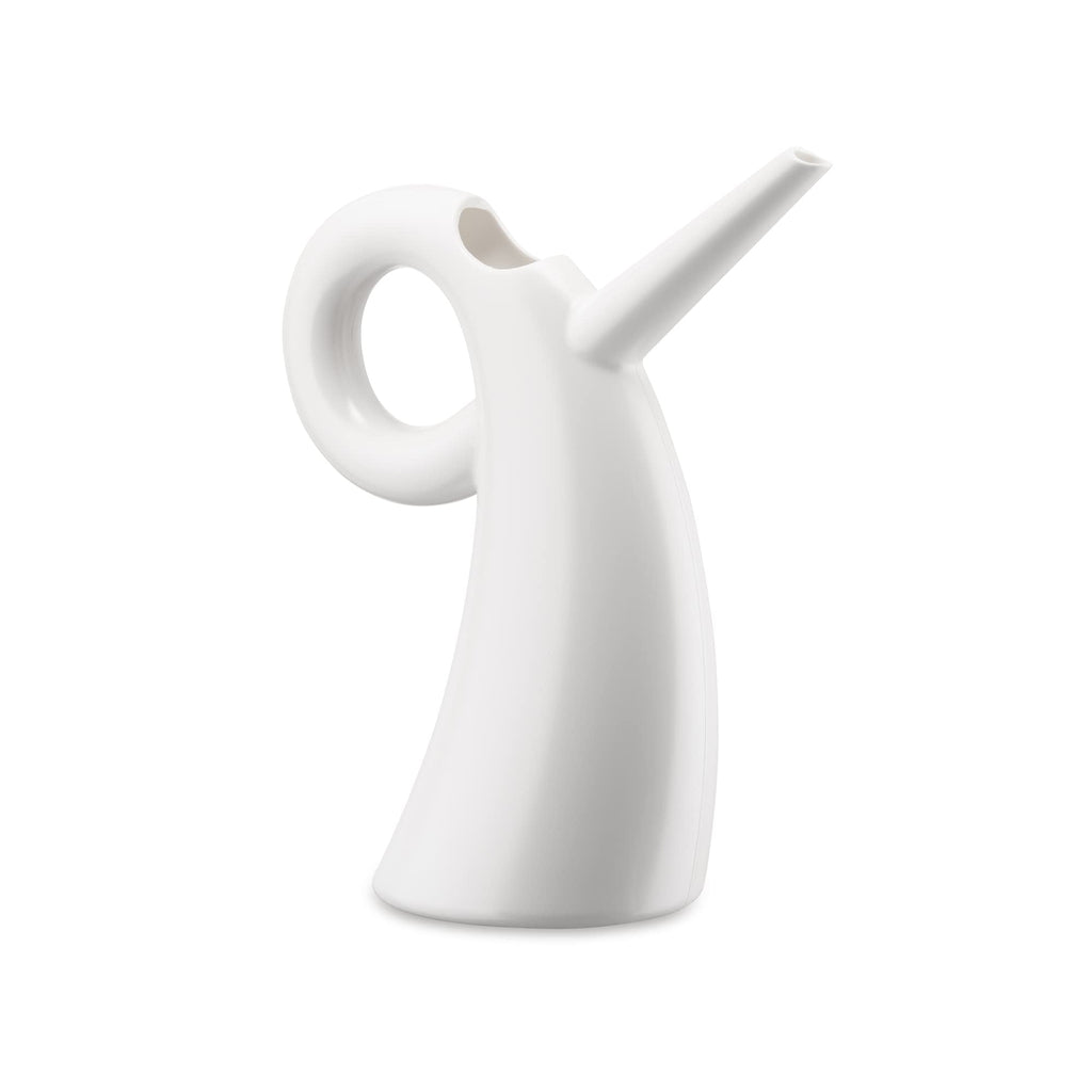 Alessi Diva Watering Can | White Thermoplastic Resin by Eero Aarnio