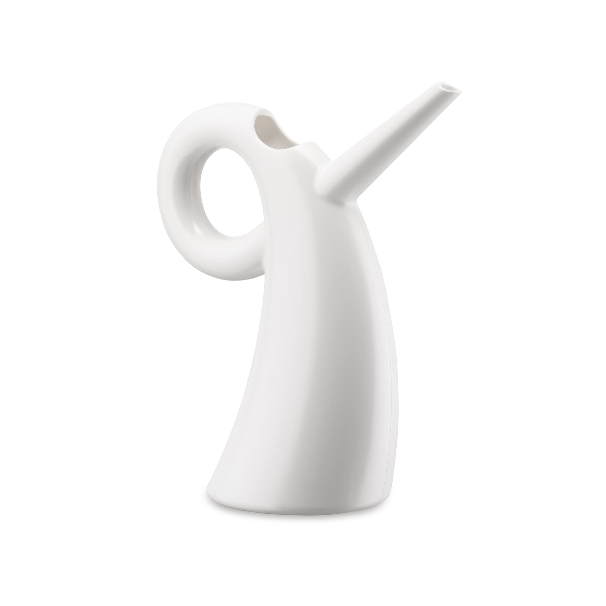 Alessi Diva Watering Can | White Thermoplastic Resin by Eero Aarnio