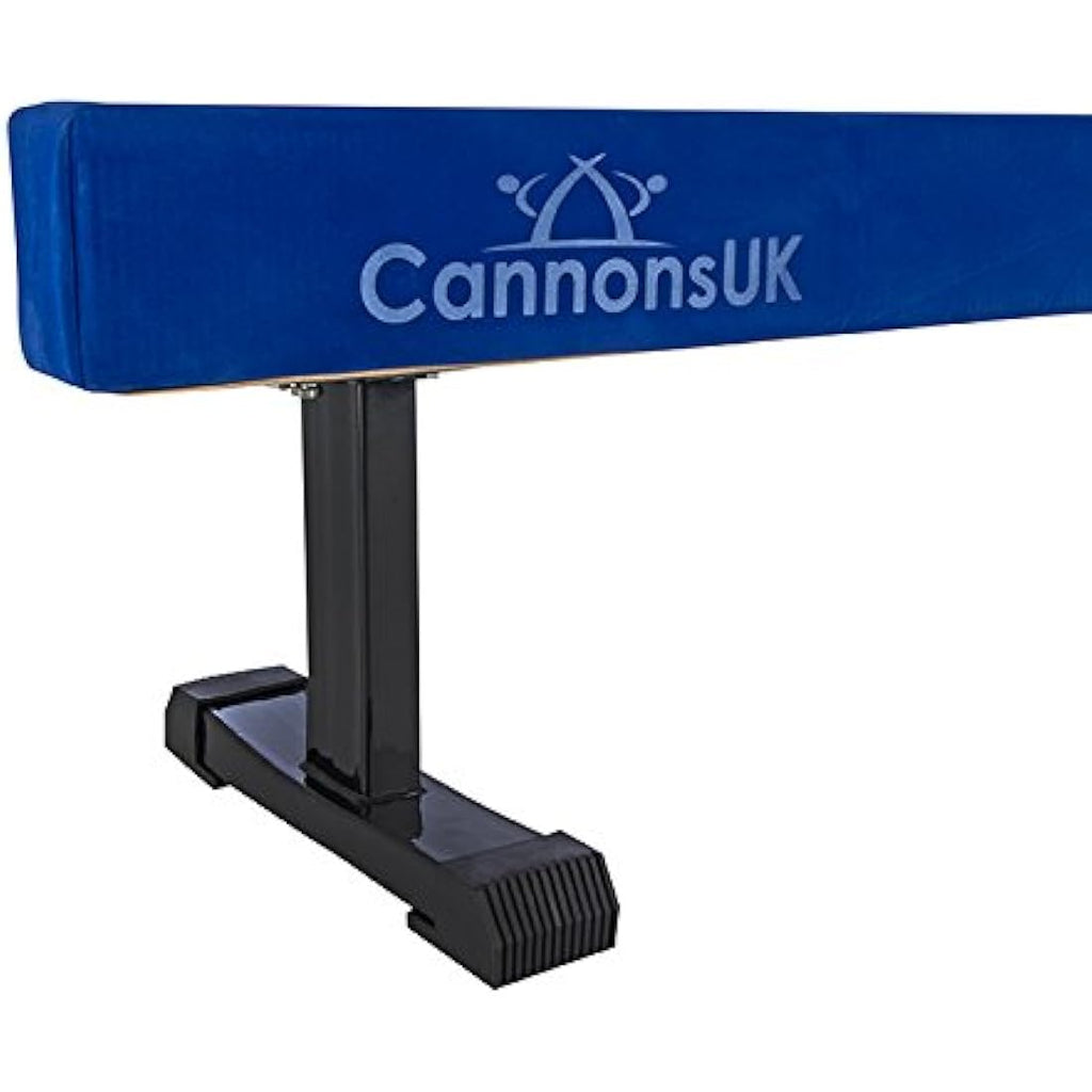 8ft Solid Gymnastics Balance Beam | Adjustable Suede Beam