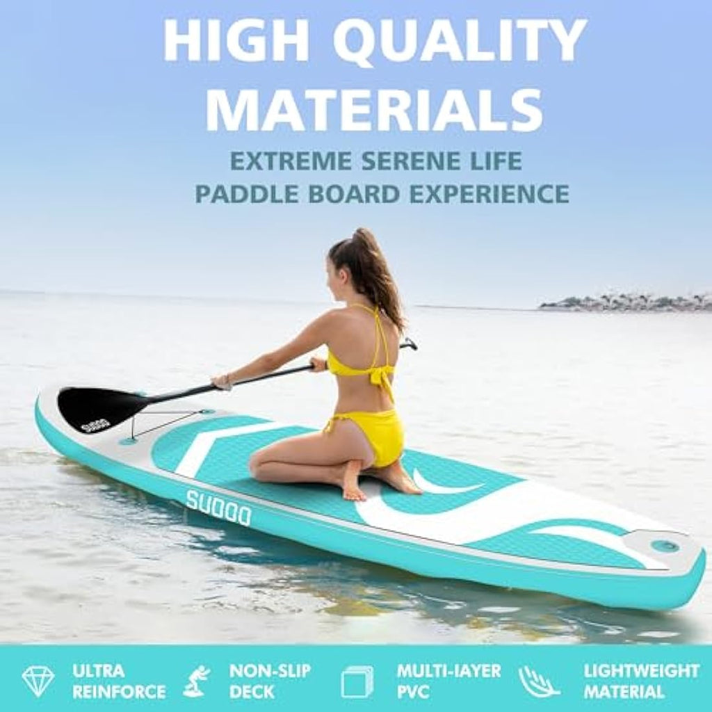 NO. 32 Inflatable Stand Up Paddle Board – 10' Ultra-Light SUP Kit