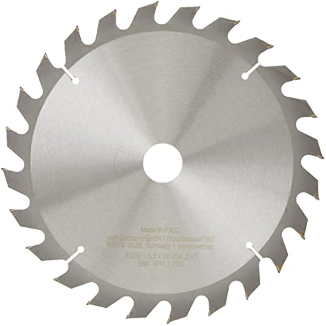 kwb by Einhell TCT Saw Blade | 250 x 30 mm, 24 Teeth for Wood