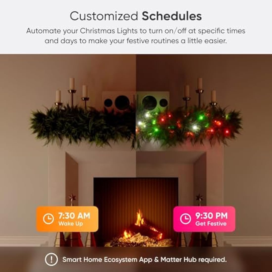 Nanoleaf Matter Essentials 20M RGB LED Smart String Lights | 250 LEDs