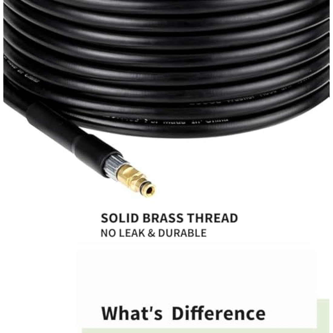 Colisal 15M High Pressure Hose for Karcher K2-K7 | Quick Connect Fitting