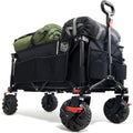 TIMBER RIDGE Heavy Duty Folding Camping Trolley | 200L All-Terrain Wagon