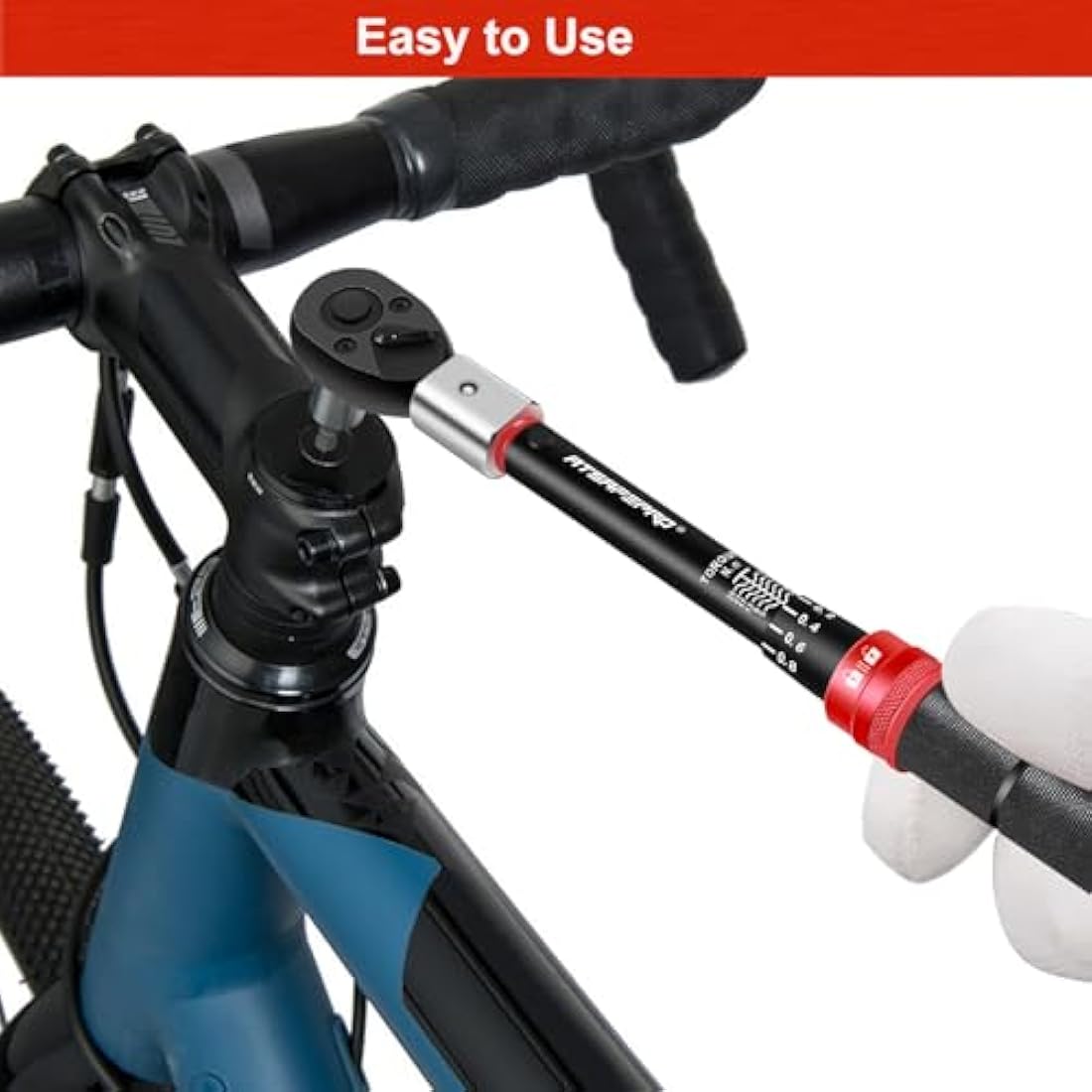 ATsafepro Open End Torque Wrench 3-25 Nm | 9x12mm HVAC & Bike Tool