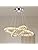 Modern LED Crystal Chandelier | 2-Ring Stainless Steel Pendant