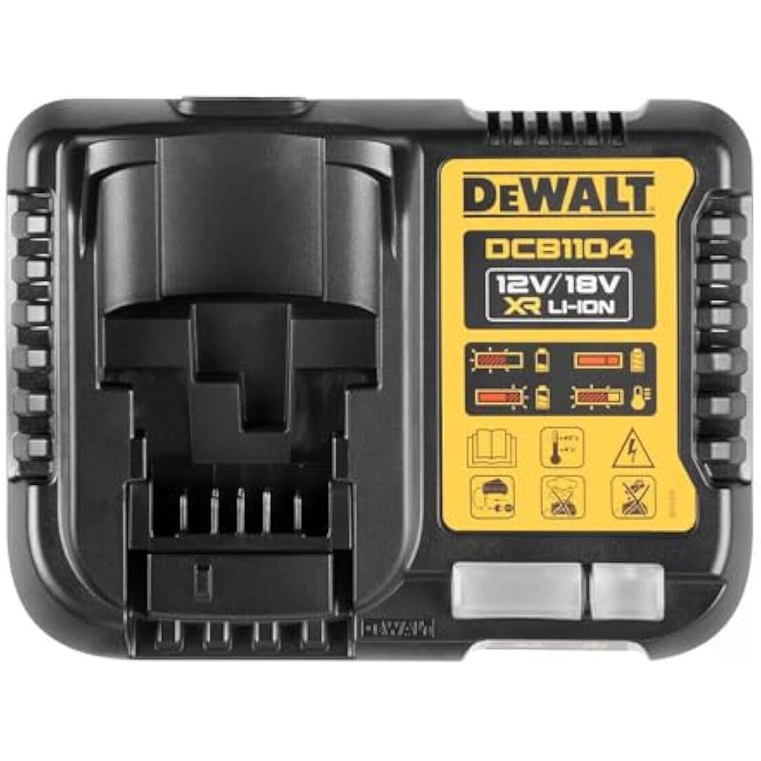 DEWALT 18V XR 5.0Ah Lithium Ion Battery and DCB1104 Charger Kit