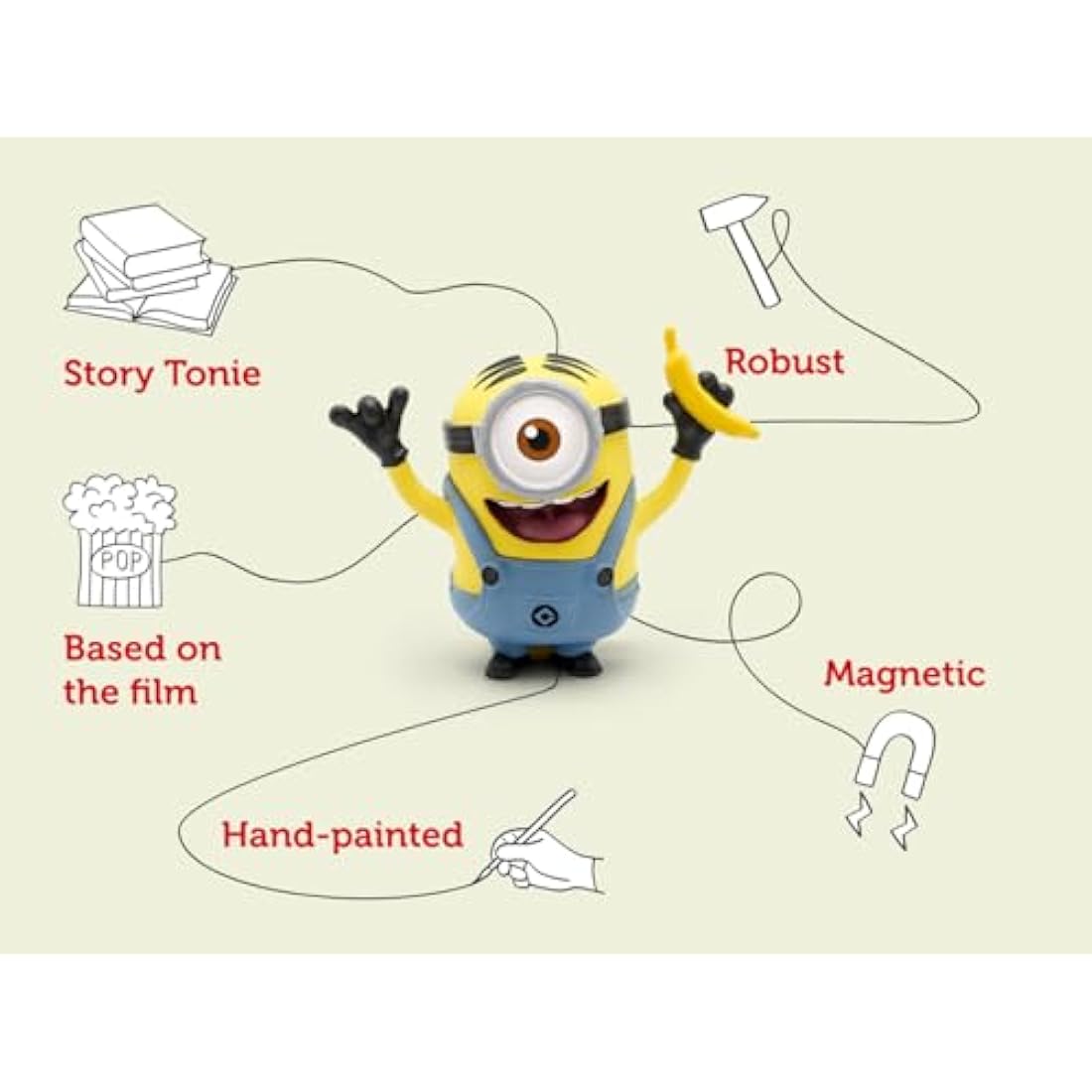 tonies Minions Audio Character – Despicable Me Audiobook for Kids