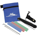 DMT Aligner Deluxe Knife Sharpening Kit with 3 Diamond Whetstones