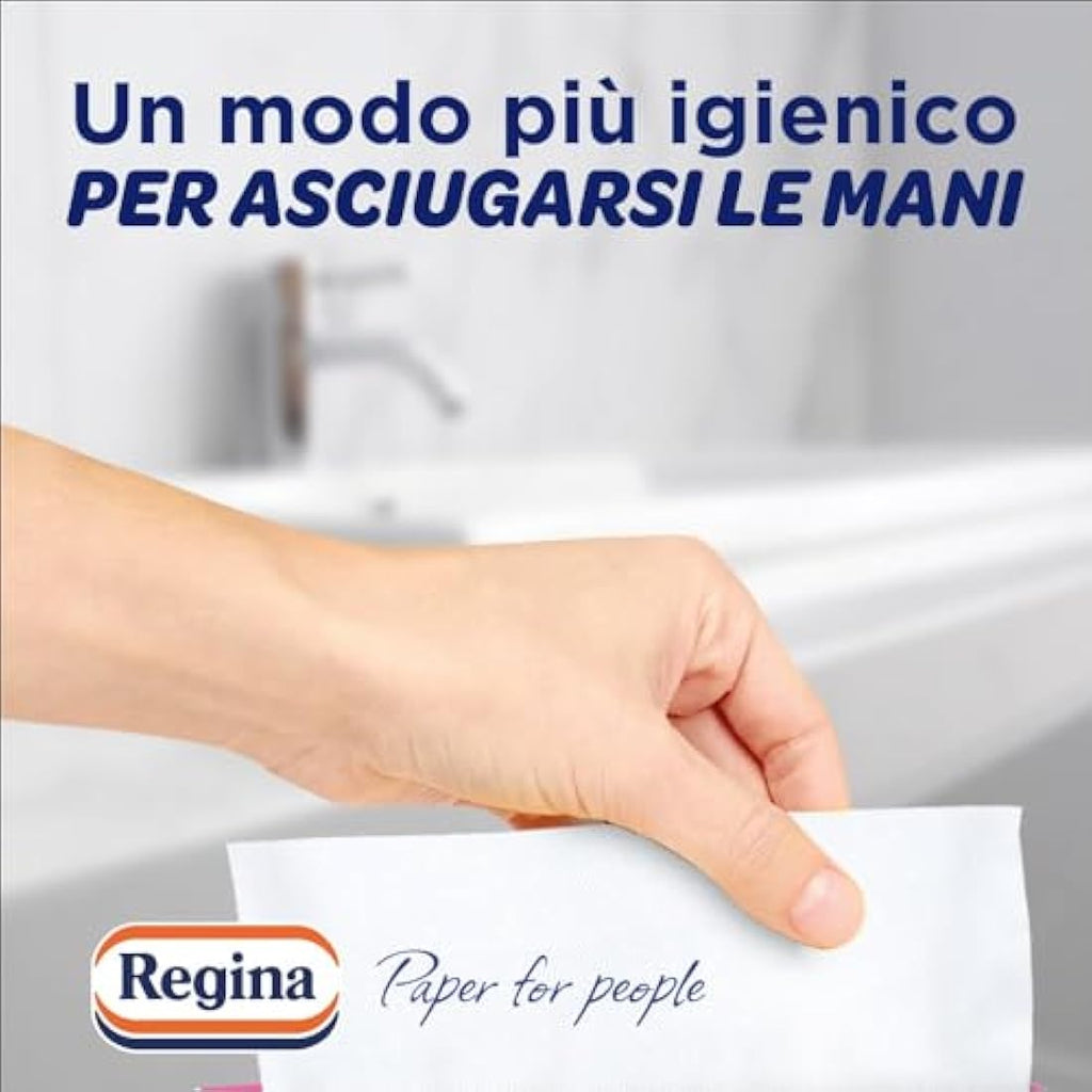 Regina Disposable Towels – 100 Pack Hygienic FSC Cellulose Guest Towels