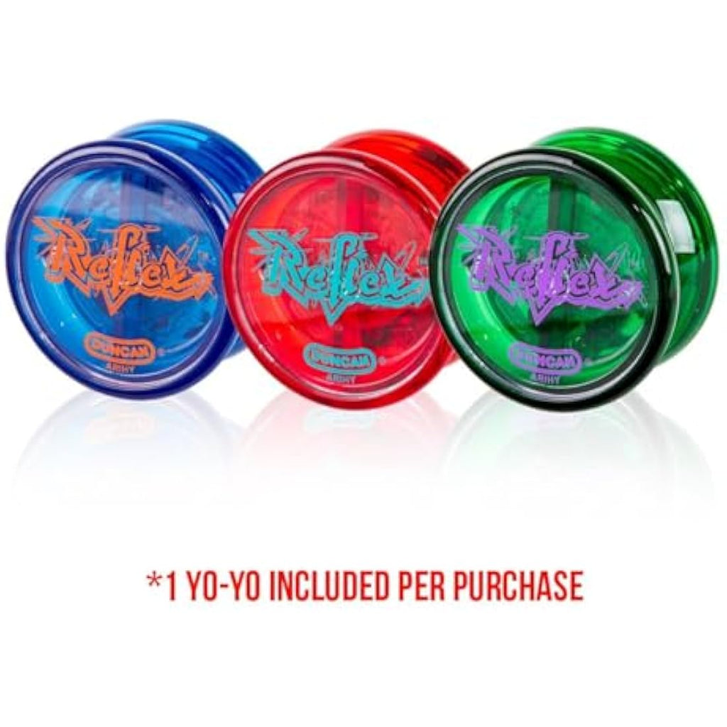 Duncan Reflex Auto-Return Yo-Yo | High-Speed Axle Butterfly Shape