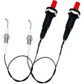 Propane Push Button Piezo Igniter Kit for Gas Grills - 2 Pack