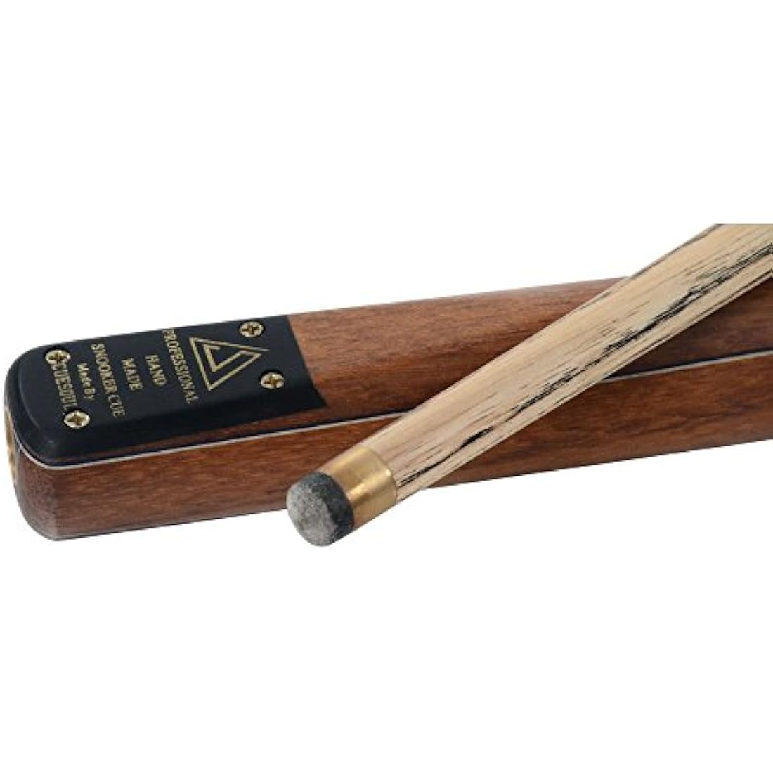 CUESOUL 57" 3/4 Jointed Rosewood Snooker Cue Set with Case | 9.5mm Tip
