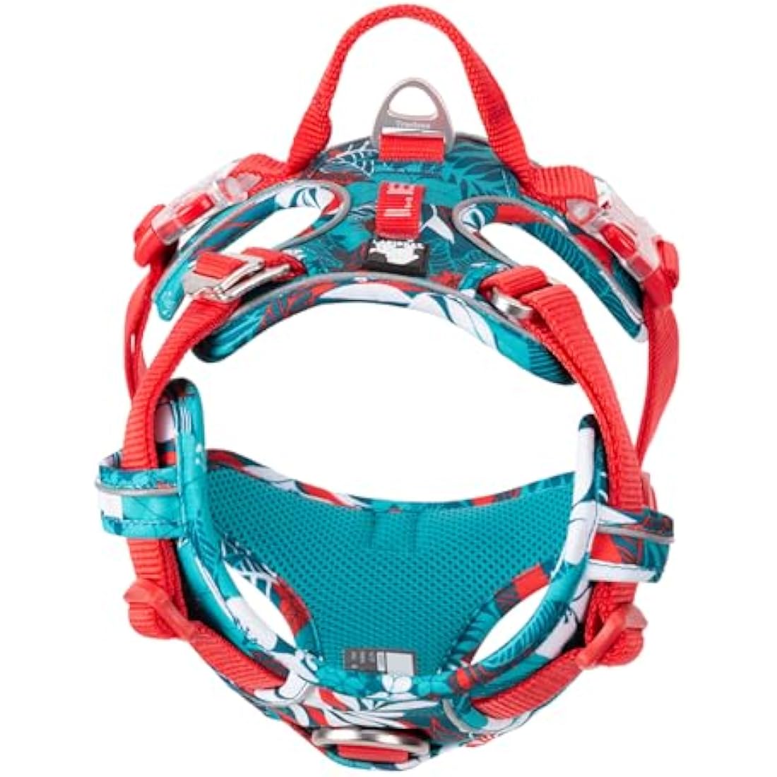 No Pull Dog Harness | Reflective Adjustable Nylon – Blue Camo