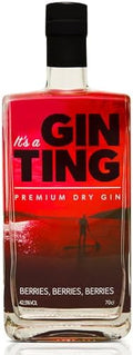GinTing Berries Flavoured Gin – Premium London Dry with Mixed Fruit 70cl