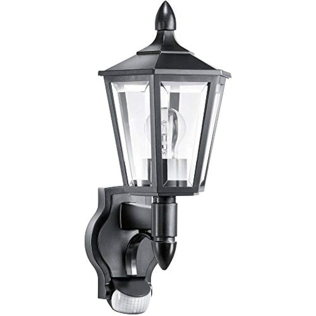 Steinel L 15 S Outdoor Wall Light – 180° Motion Sensor – Black
