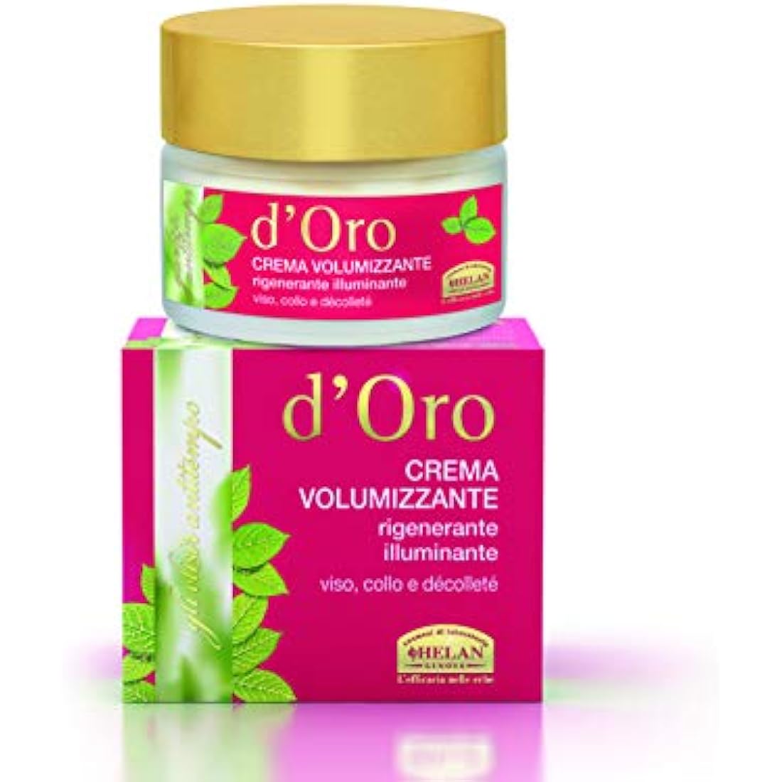 Helan D'Oro Volumising Face Moisturiser with Vitamin C & Collagen - 50ml