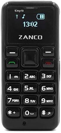 Zanco Tiny T1 – World's Smallest Unlocked 3G Mobile Phone, Black