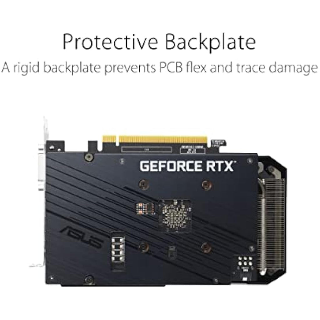 ASUS Dual NVIDIA GeForce RTX 3050 OC Edition 8GB GDDR6 Graphics Card