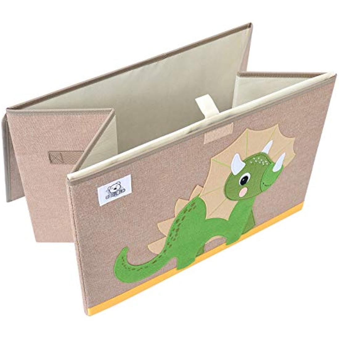 CLCROBD Elephant Toy Chest – Large Collapsible Fabric Storage Bin with Lid