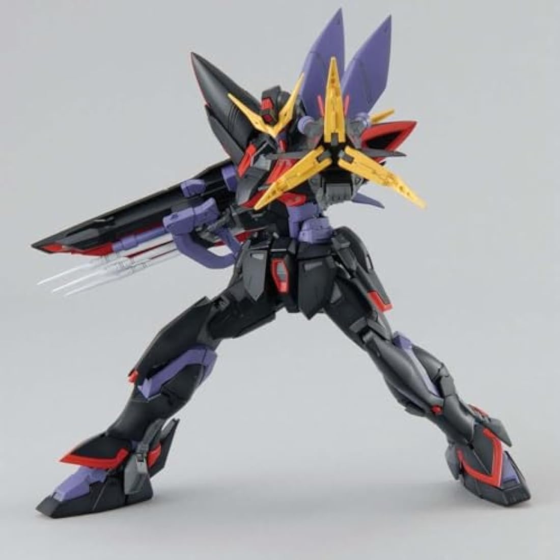 Bandai Hobby MG Gundam Master Grade Black Plastic Model Snap-Fit Kit