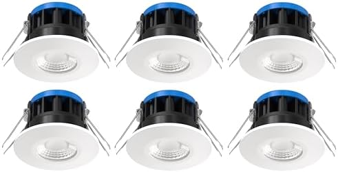Bright Source LED Downlight - Switchable 8W/10W IP65 Fire Rated - 6 Pack