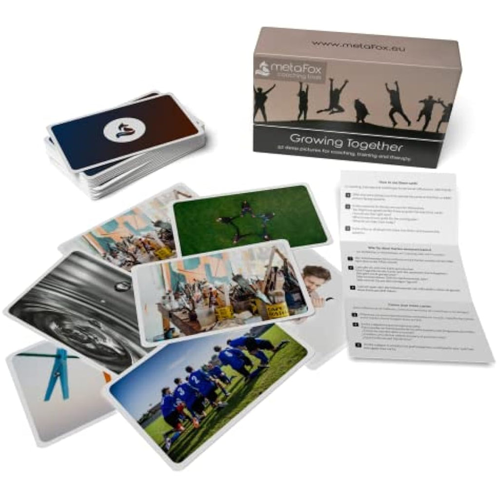 metaFox Growing Together Conversation Cards for Team Building