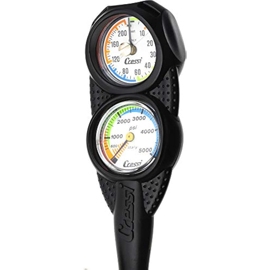 Cressi Diving Console 2 | Depth & Pressure Gauge - Luminescent Face