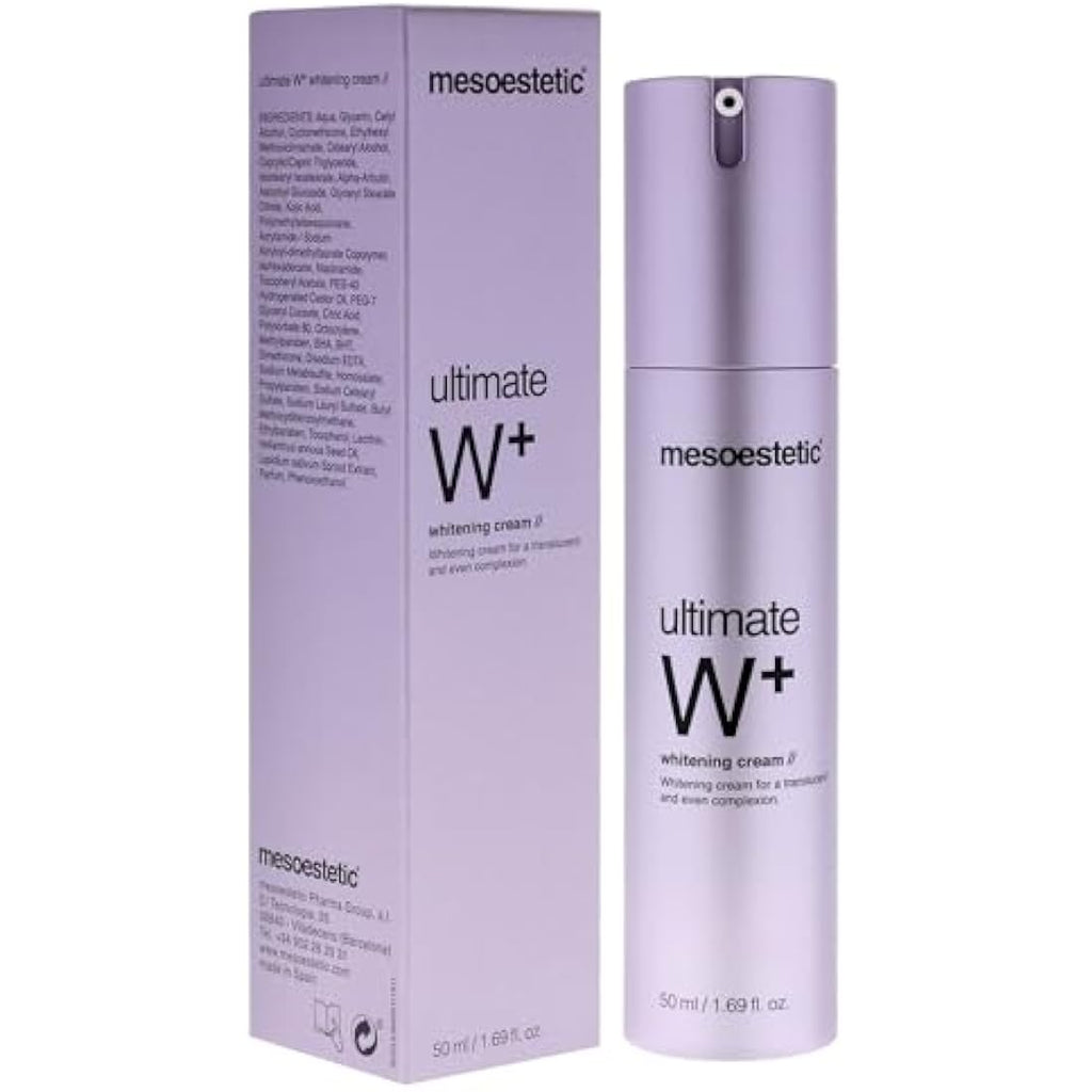 Mesoestetic Ultimate W+ Whitening Cream | Dark Spot Corrector - 1.69 oz
