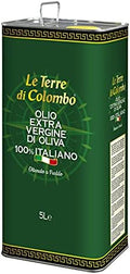 Le Terre di Colombo Extra Virgin Olive Oil – 100% Italian, 5L Tin