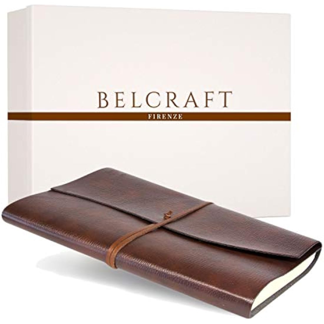 Tivoli Liscio A4 Recycled Leather Journal – Handmade Italian Notebook