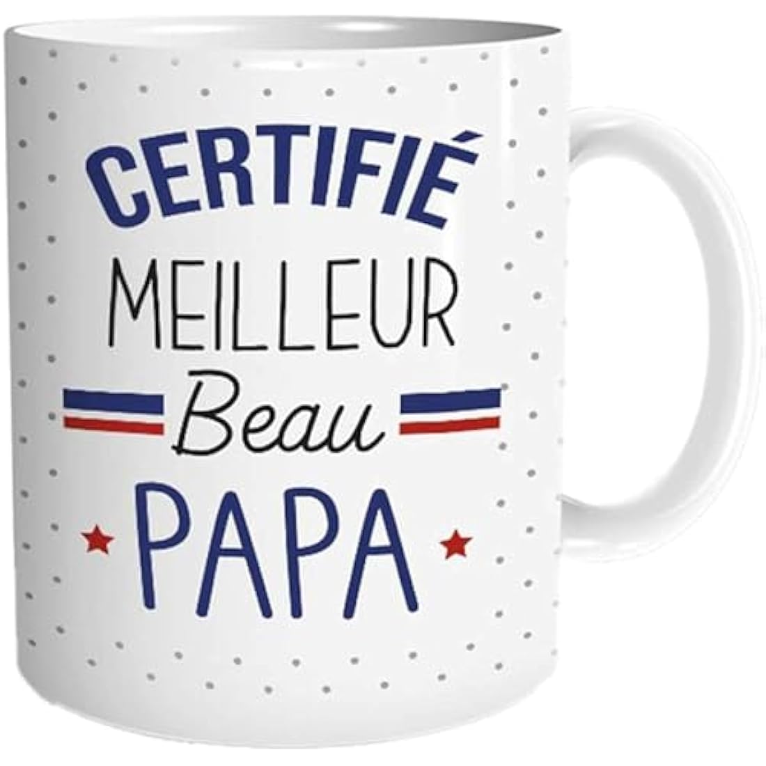 Mug en Céramique Meilleur Beau Papa – Tasse Jolof Store Imprimée