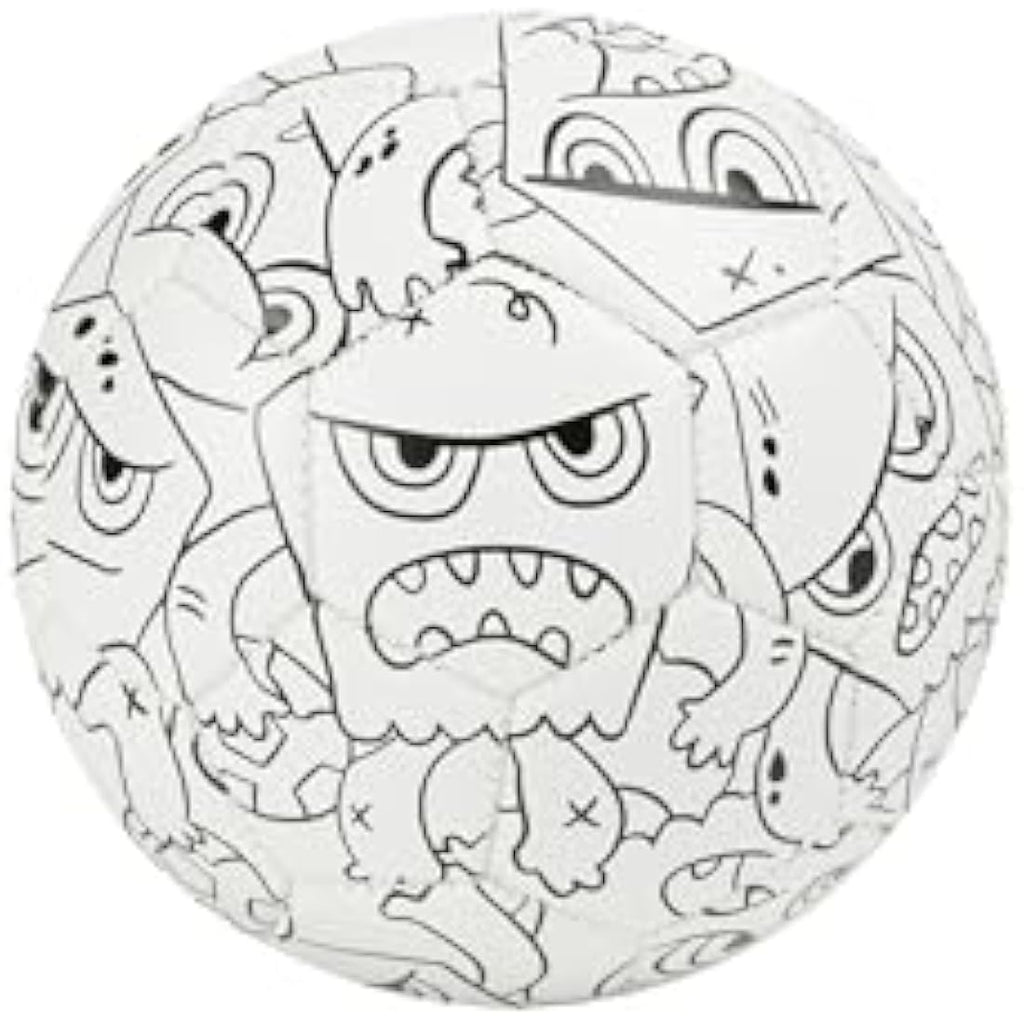 Mitre Scriball Ooodles Mini Football – Customizable Ball with Pens