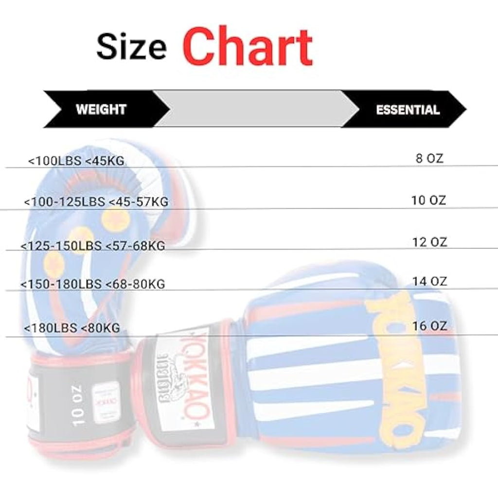 YOKKAO Premium Leather Muay Thai Boxing Gloves | Training & Sparring