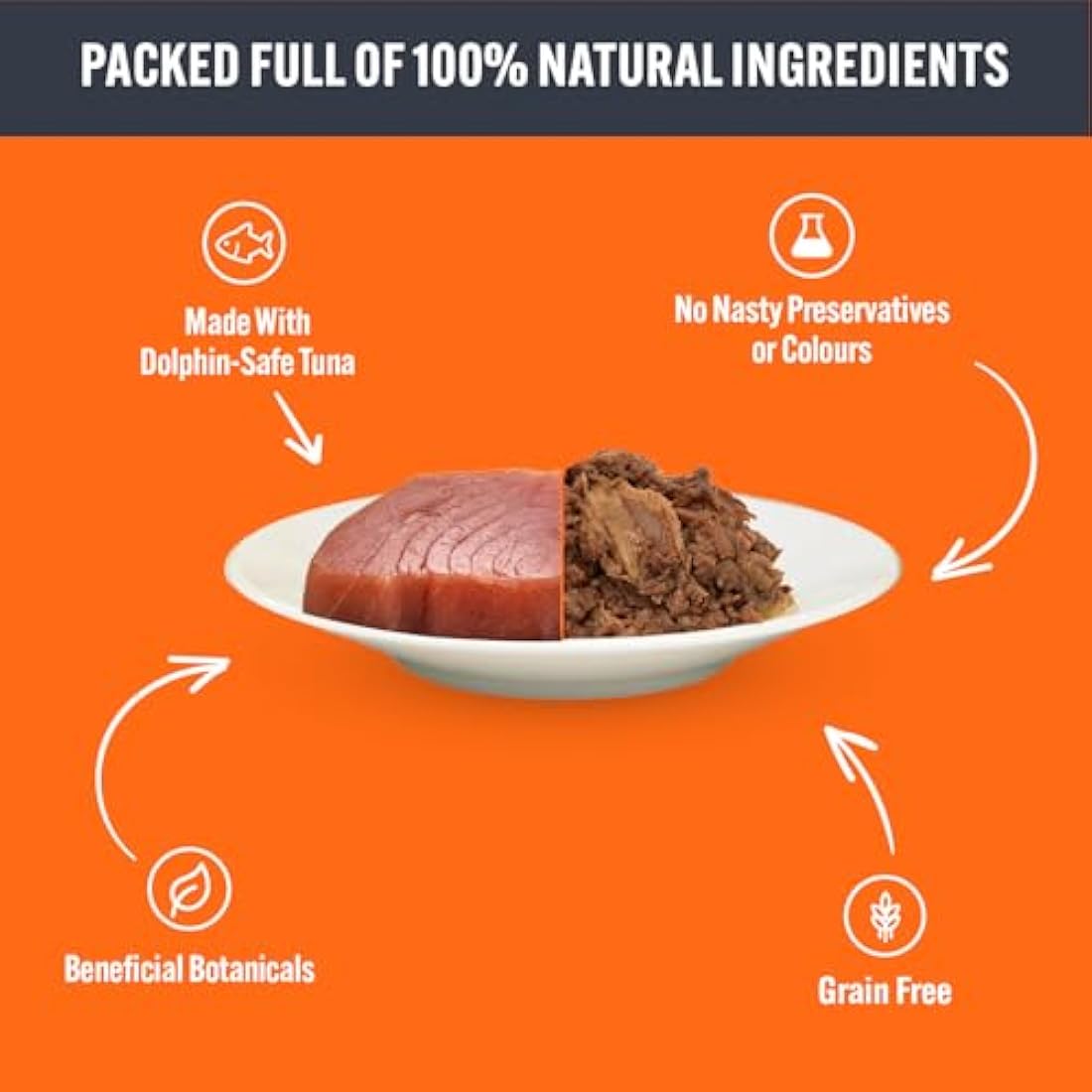 HiLife Grain Free Complete Wet Cat Food – Mixed Tuna in Jelly (32 x 70g)