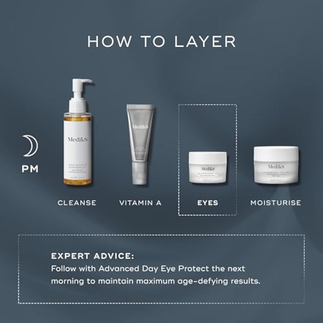 Medik8 Advanced Night Eye Cream – Rejuvenating & Firming Treatment 15ml