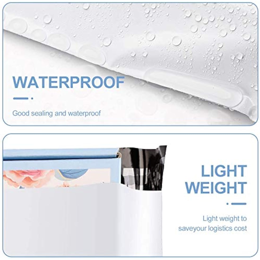 Switory White Poly Mailers | 12x16 Inch Self-Seal Mailing Bags | 100 Pack