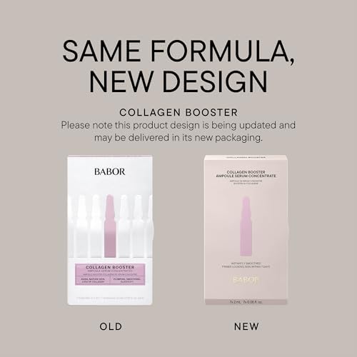 BABOR Collagen Booster Anti-Aging Face Ampoules - Vegan Serum (7 x 2ml)