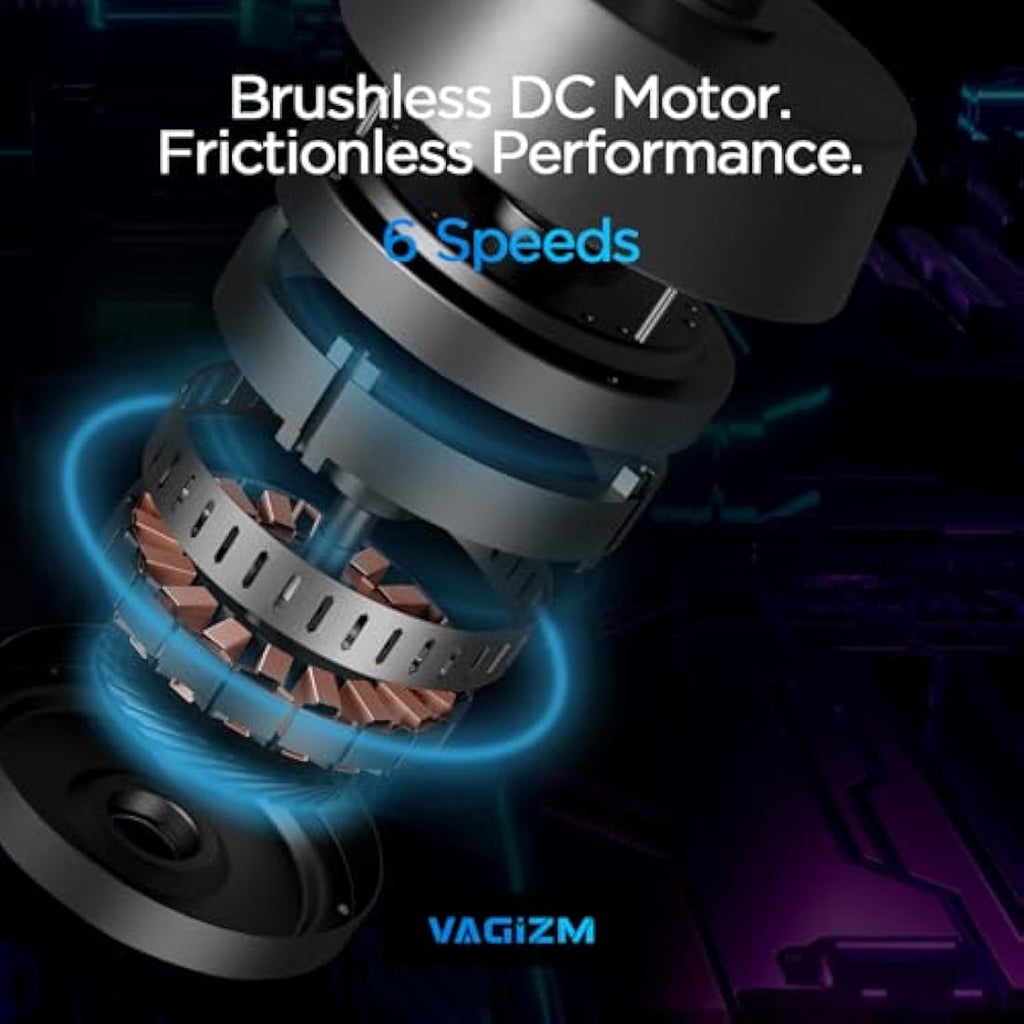 Vagizm 52" Ceiling Fan with Light | Silent DC Motor & Remote | Walnut