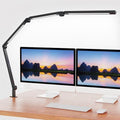 AILBTON LED Desk Lamp with Clip | Foldable Eye-Care Office Table Lamp