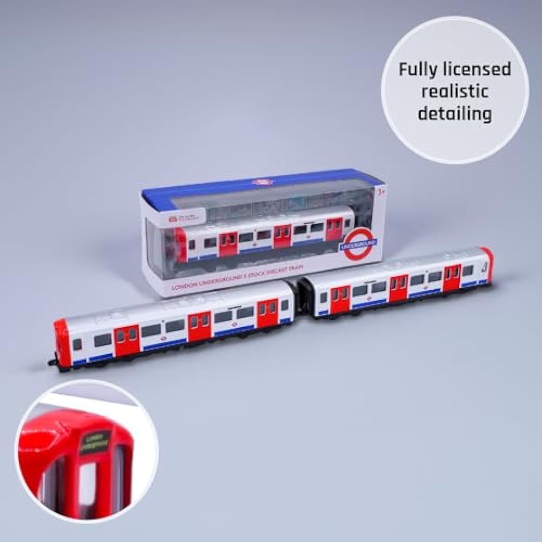 London Underground Tube Train – Diecast Metal Model Toy by TfL