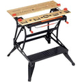 BLACK+DECKER Workmate 825 Dual-Height Folding Workbench & Vise – 250kg