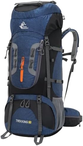 80L Waterproof Hiking Backpack – Large Camping Rucksack