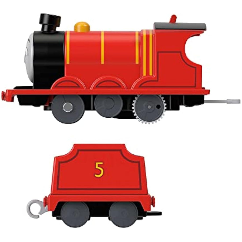 Thomas & Friends James Motorized Toy Train Engine with Tender – HDY70
